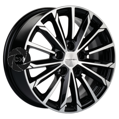 6,5x16/5x114,3 ET50 D66,1 KHW1611 (Renault/Nissan) Black-FP
