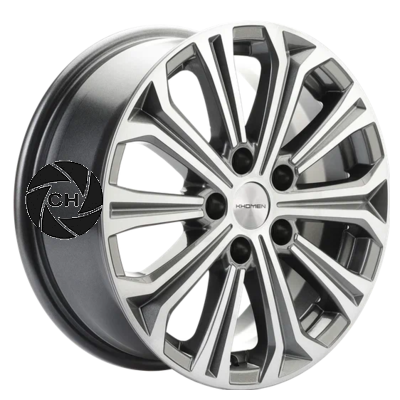 6,5x16/5x114,3 ET47 D66,1 KHW1610 (Fluence/Juke) F-Silver