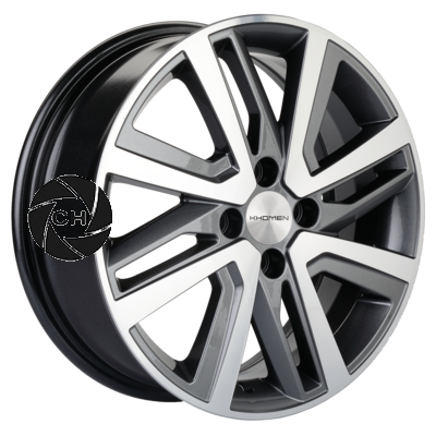 6x16/4x100 ET50 D60,1 KHW1609 (Vesta/Largus) Gray-FP