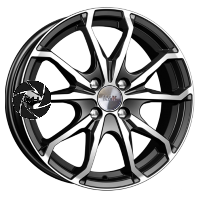 6x16/4x98 ET35 D58,5 Brent (КС733) Алмаз черный