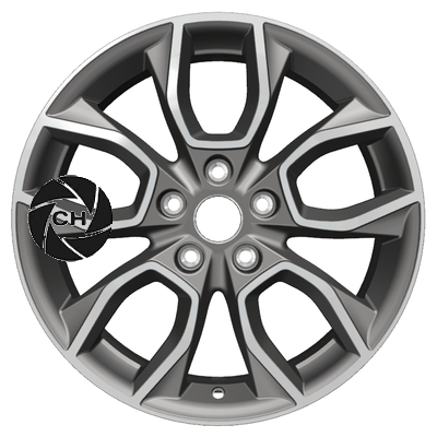 7x17/5x112 ET45 D57,1 KHW1713 (Karoq) F-Silver