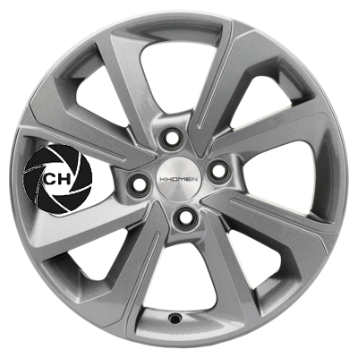 6x15/4x100 ET48 D54,1 KHW1501 (Rio/Solaris) F-Silver