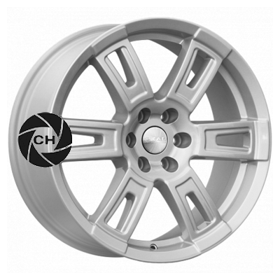 8x18/6x139,7 ET25 D106,2 Тор (КЛ252) Сильвер