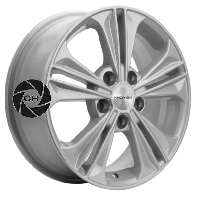 6x16/5x112 ET50 D57,1 KHW1603 (Jetta) F-Silver