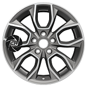 7x17/5x112 ET40 D57,1 KHW1713 (Kodiaq/Tiguan) Black-FP