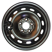6x15/5x108 ET52,5 D63,3 Ford Focus 2 Черный