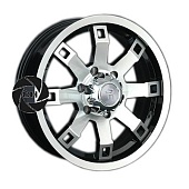 8x17/6x139,7 ET25 D106,1 316 BKF